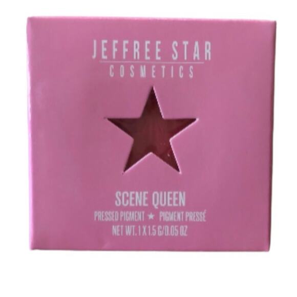 JEFFREE STAR COSMETICS NIB Artistry Single Eyeshadow SCENE QUEEN Vibrant Red - Picture 3 of 8